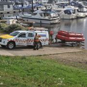 EMERGENCY: West Mercia Search and Rescue at Upton Marina