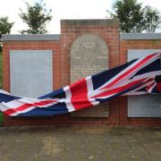 A refurbished memorial in Belgium is unveiled earlier this year