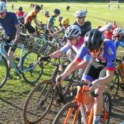 Action from the Cyclocross event hosted by Worcester St John’s cycling club