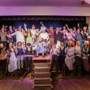 The Crowle Players cast and crew of Scrooge