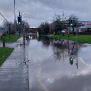 Flooding on Hylton Road.
