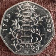 The ultra rare Royal Mint Kew Gardens 50p coin was sold for a huge sum