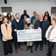Property developer The Barberry Group selected The Rees Foundation as its 'chosen charity' in 2023