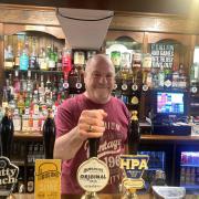 VISION: Matt Williams, landlord of the Old Bush in Callow End, has untapped the potential of this 'hidden gem' pub near Worcester