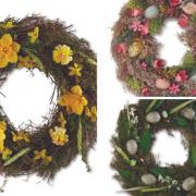 Participants will learn how to produce seasonal Easter willow wreaths