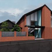 An artist's impression of what the new Myriad Centre will look like