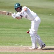 Jake Libby, pictured, supplemented the efforts of Worcestershire team-mate Kashif Ali