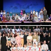 Worcester Operatic and Dramatic Society and its youth section claimed three NODA awards through The Sound of Music (bottom) and Carousel (top)