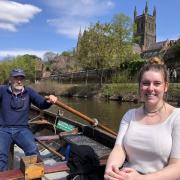 We went on the Cathedral Ferry which has been offering the best views of Worcester for centuries.