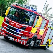An investigation has been launched following a car fire in Davenham