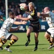 JOE CARLISLE: Put in some well-placed kicks in the 20-19 win over Wasps.