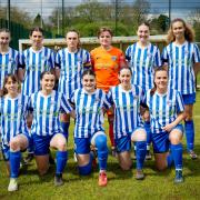 Worcester City Women thrashed its Development Team 7-0 in the WFA County Cup final