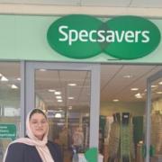 Hasna Ahmed has completed her  optical apprenticeship