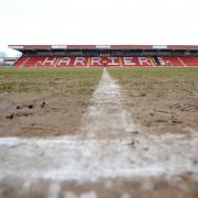 NO GO: The match between Worcester City and Gloucester in the Vanarama Conference North was postponed on Saturday because of a frozen pitch.