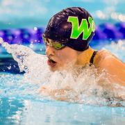 Rebecca Redfern in action at the British Para Swimming International Meet. Picture: GEORGIE KERR.
