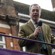 LIVING THE HIGH LIFE: UKIP leader Nigel Farage.