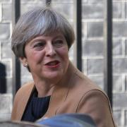 U-TURN: Theresa May, who has stunned politicos in Worcestershire.