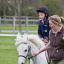 FUN: Instructor Claire Jefferies leading junior rider Edward Cook on TJ over a training jump. Pictures: www.sr-photography.co.uk