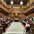 Speaker Rt Hon John Bercow welcomes MYPs to the House of Commons Image: Parliamentary copyright/Catherine Bebbington
