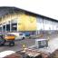 MEN AT WORK: A look from the outside of the Worcester Arena.                     0413229004