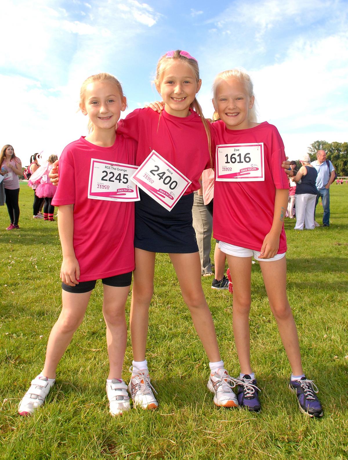 Pictures from the Race For Life 2014 at Pitchcroft, Worcester