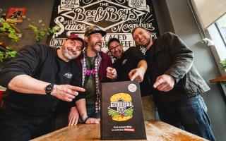 BOOK: The Beefy Boys are to publish a book called ’The Beefy Boys: From Backyard BBQ to World-Class Burgers’, published by Quadrille and set to hit shelves on August 15.Photo: Peter Lowbridge