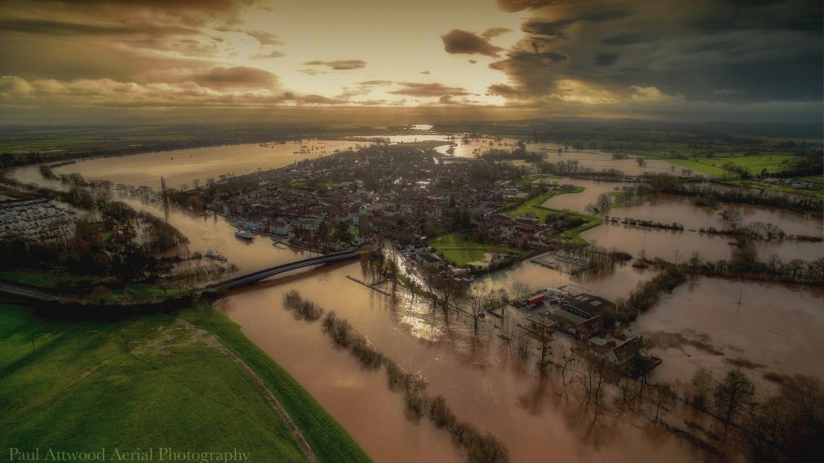 Upton-upon-Severn. Picture by Paul Attwood Aerial Photography paapitd@outlook.com