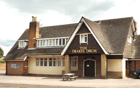 The Drakes Drum on Tudor Way has now been demolished.