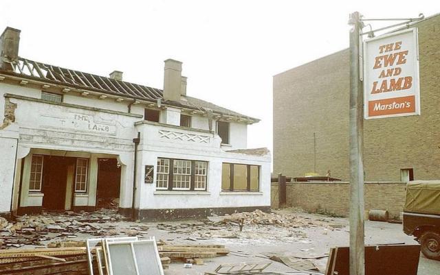 The Ewe & Lamb in The Butts was closed and demolished in the 1960s.