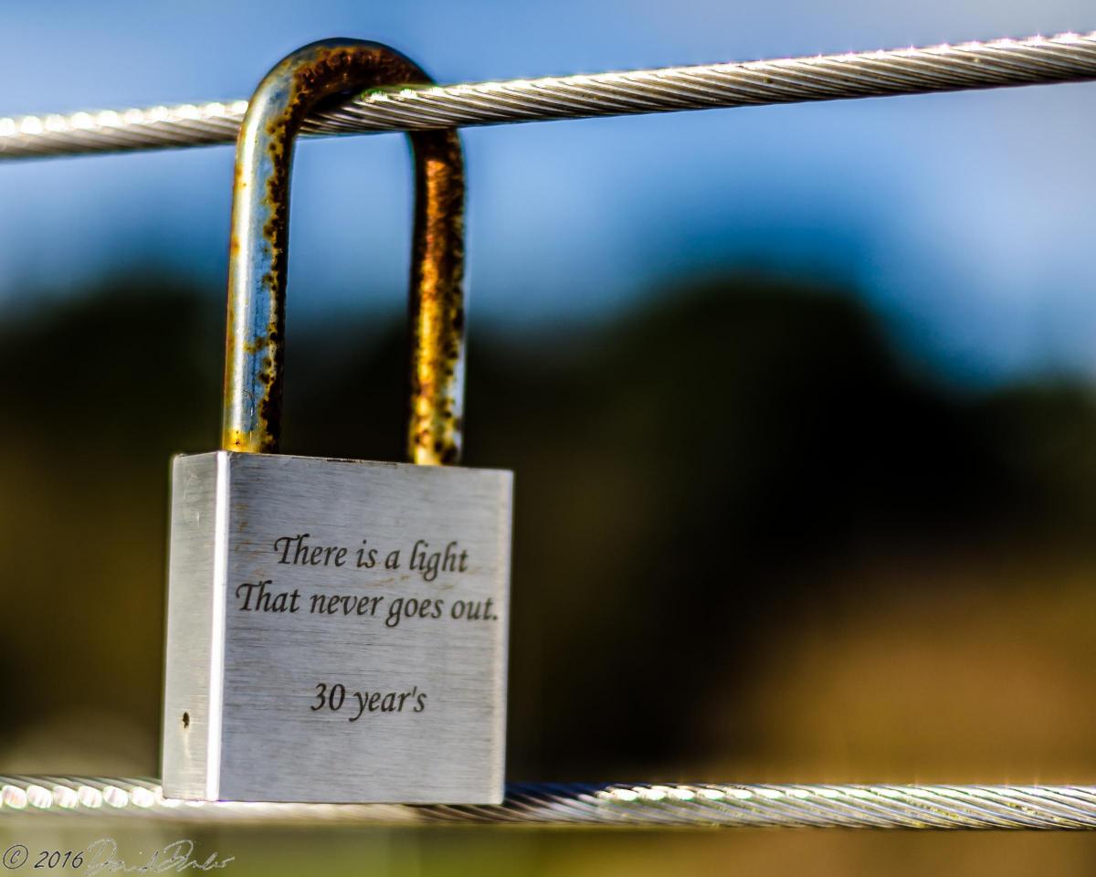 The Smiths' lyrics were immortalised on this lock