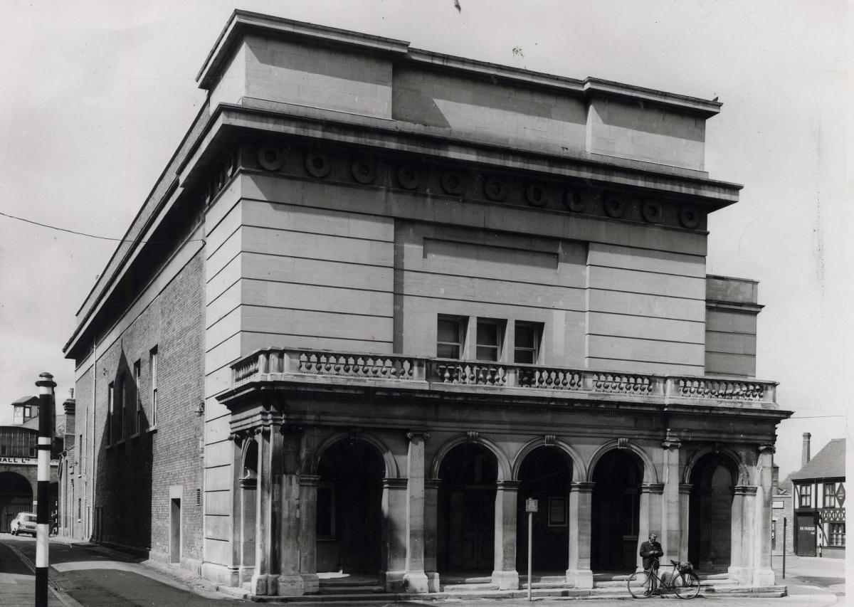 LOSS: The Public Hall pictured in the 1960s shortly before it was demolished, unfortunately with few protests, to make way for a squalid car park