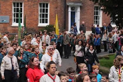 St George's Day parade. Picture by David Tyrrell