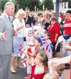 Prince Charles in Worcester 2008