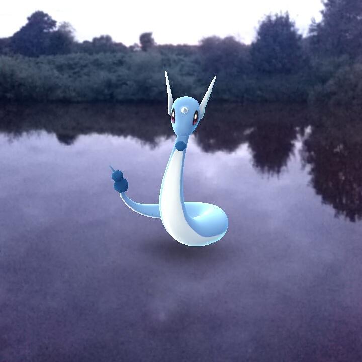 Pennie Malone found a Pokemon on the River Severn