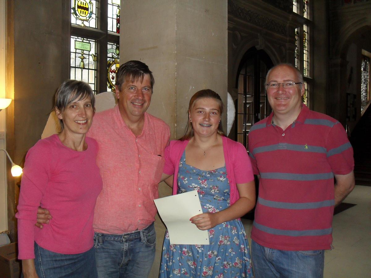 BREDON SCHOOL: Students across Worcestershire pick up their GCSE results. Picture by Bredon School.
