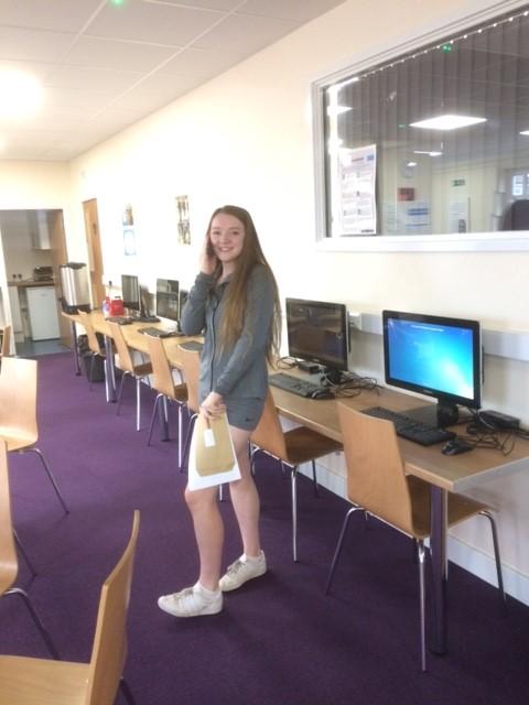 CHRISTOPHER WHITEHEAD: Lucy Stokes, who scooped four A*s and five As in her GCSEs. Picture by Neil Morris.