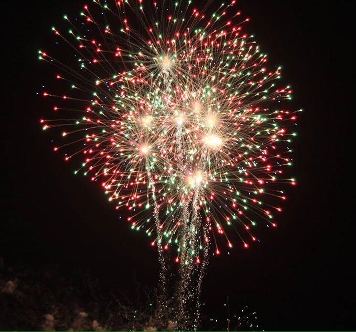 Katrina Barnes snapped this shot of fireworks at Malvern St James' School.