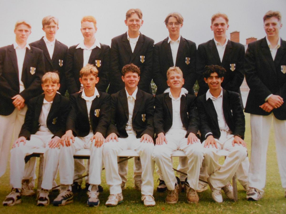 Cricket team in July 1994