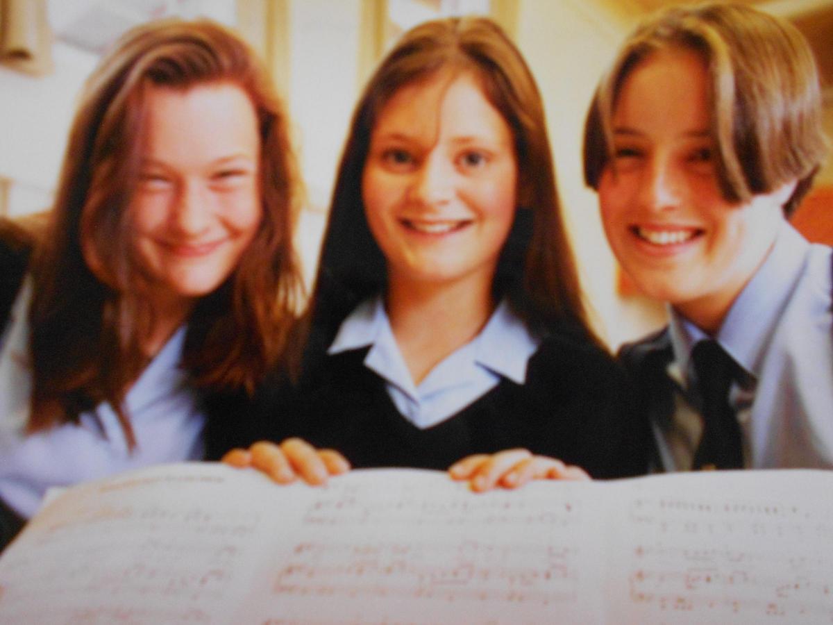Sharon Smith, Ellie Doodey and Helen Jones in August 1994