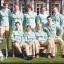 Cambridge Boat Race team members ready for today's race with Colin Scott from Malvern pictured on the right of the front row.