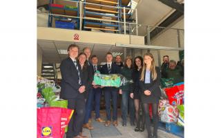 RGS Worcester, RGS The Grange, RGS Springfield and RGS Dodderhill came together for a second giving day with the 1291 Food Bank Challenge being one of the most popular