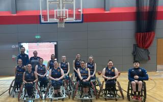 BRONZE- Worcester Wolves win their wheelchair basketball play-off. (Picture by Worcester Wolves )