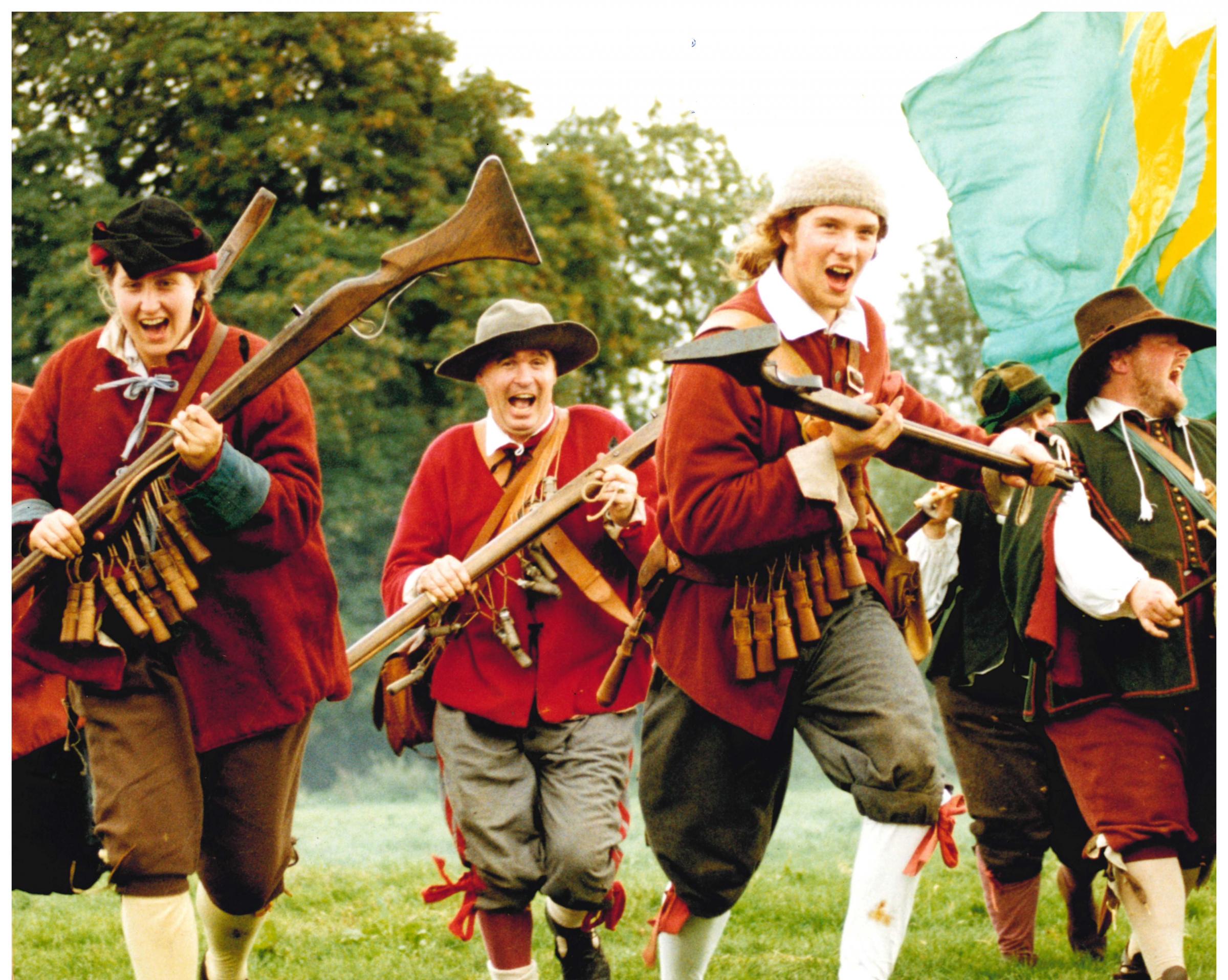 September 1992 saw the 350th anniversary of the Battle of Powick celebrated with re-enactors from the Sealed Knot, the English Civil War Society and the Worcester Militia