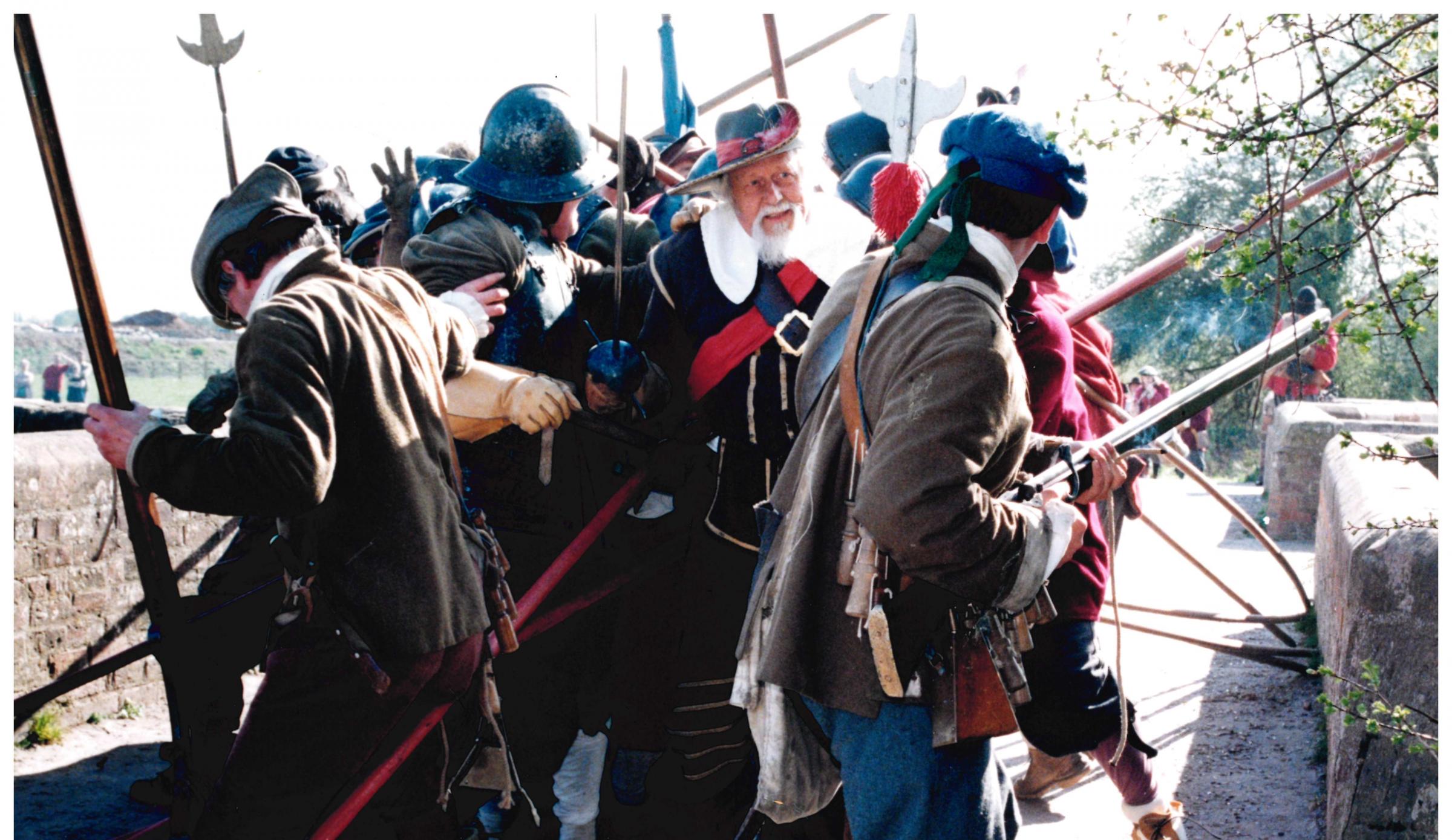 September 1992 saw the 350th anniversary of the Battle of Powick celebrated with re-enactors from the Sealed Knot, the English Civil War Society and the Worcester Militia