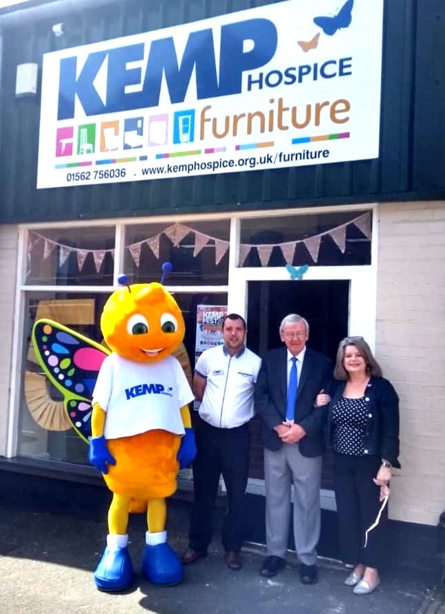 Kemp Opens First Furniture Charity Shop In Kidderminster