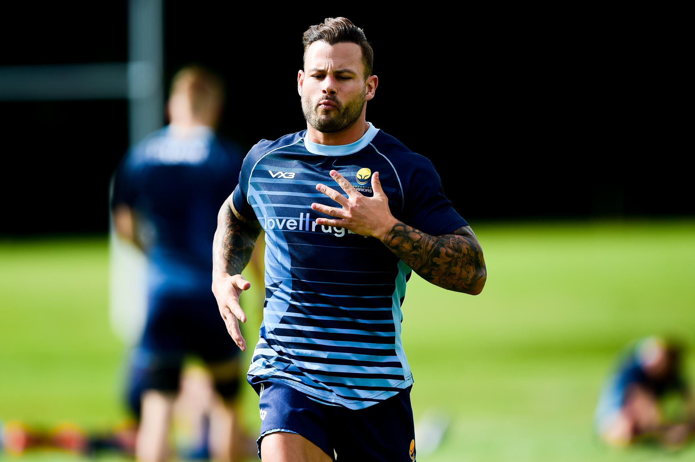 Pictures: Worcester Warriors in training at Malvern