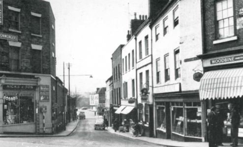 Newport Street in the 1960s, formerly Eport