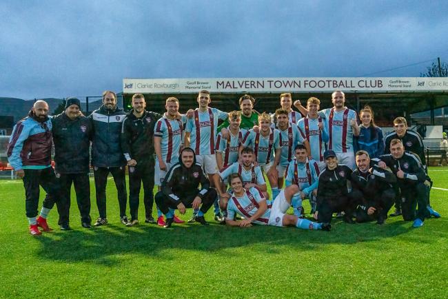 Malvern Town looking ahead to life in Step 5 of non-league. Pic: Cliff Williams/Malvern Town FC