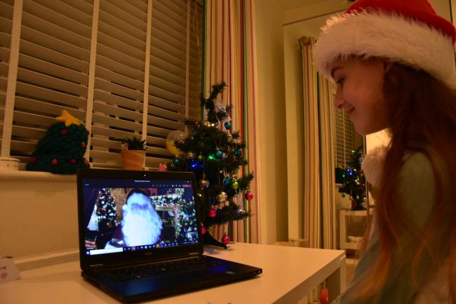 ZOOM: Local fostering agency hosts virtual Santa visits to bring festive cheer to children 