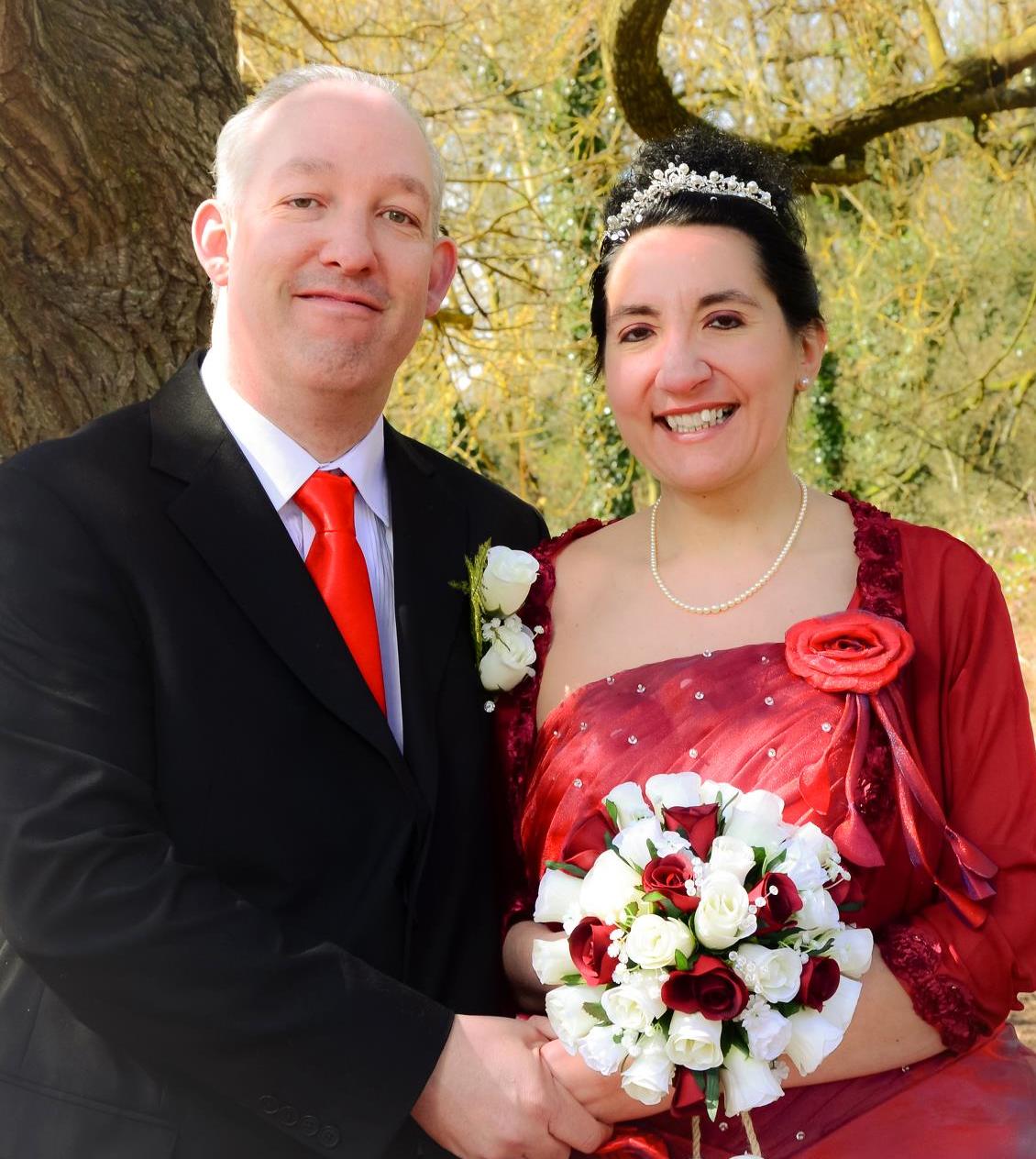 Russell and Lisa Ventura were married in April 2013
